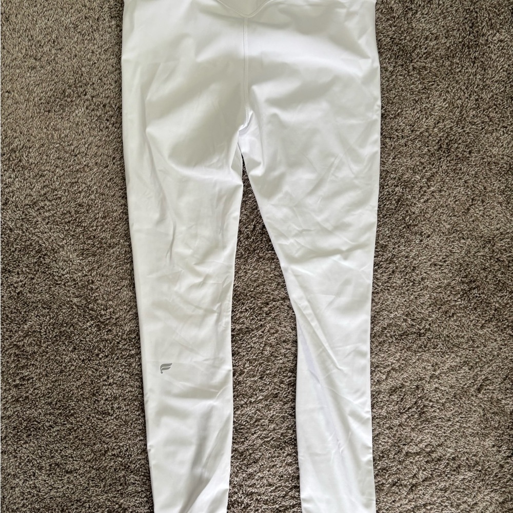 Fabletics Anywhere High-Waisted Leggings in White